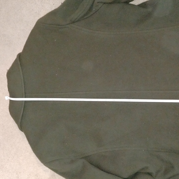 L.L.Bean Classic Lambswool Polo Coat, Three-Quarter Green Women Size 20 Petite - Picture 10 of 16